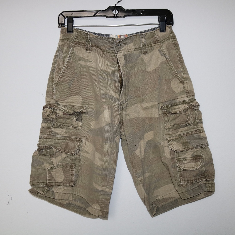 OP Army-Fatigue Cargo Shorts